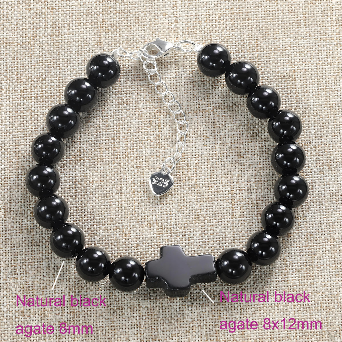 925 Sterling Silver Bracelet For Women Star Beaded Adjustable Chains Bracelets And Bangles Jewelry Accessories Wholesale Gift
