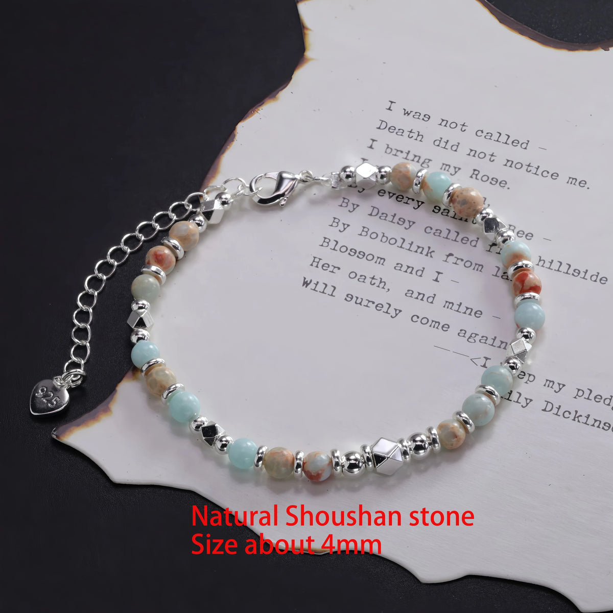 925 Sterling Silver Bracelet For Women Star Beaded Adjustable Chains Bracelets And Bangles Jewelry Accessories Wholesale Gift