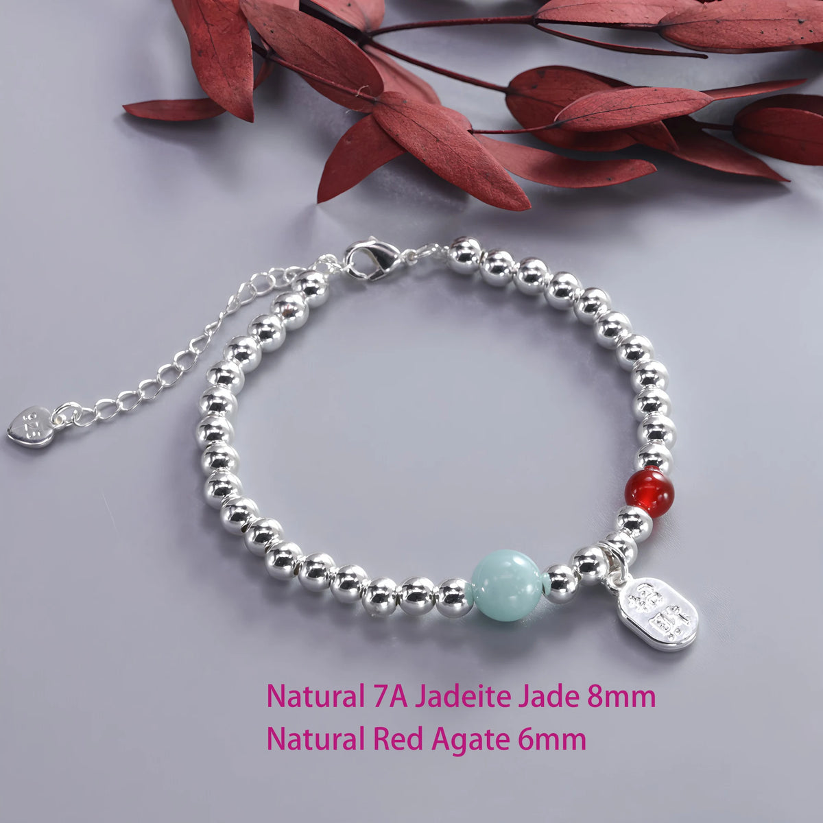 925 Sterling Silver Bracelet For Women Star Beaded Adjustable Chains Bracelets And Bangles Jewelry Accessories Wholesale Gift