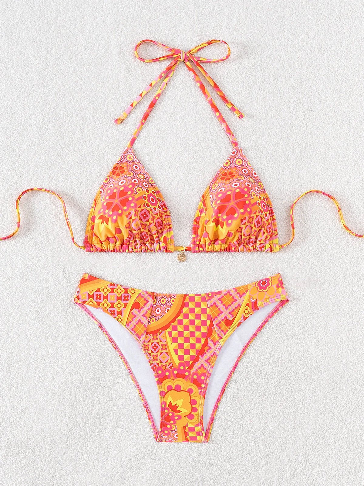 Bikini Floral 2025 — Conjunto de Dos Piezas con Estampado