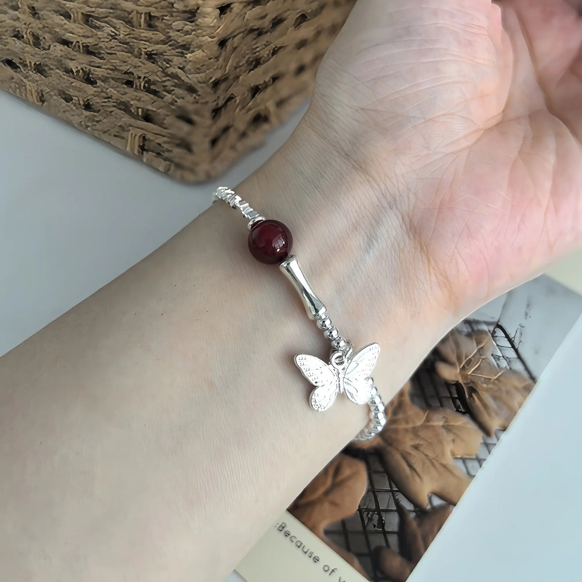 925 Sterling Silver Bracelet For Women Star Beaded Adjustable Chains Bracelets And Bangles Jewelry Accessories Wholesale Gift