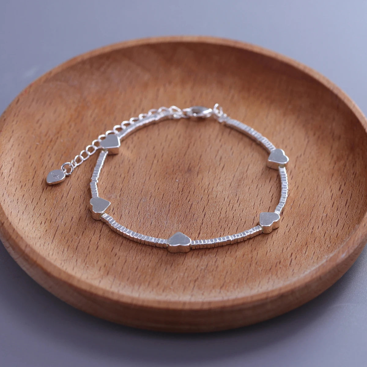 925 Sterling Silver Bracelet For Women Star Beaded Adjustable Chains Bracelets And Bangles Jewelry Accessories Wholesale Gift