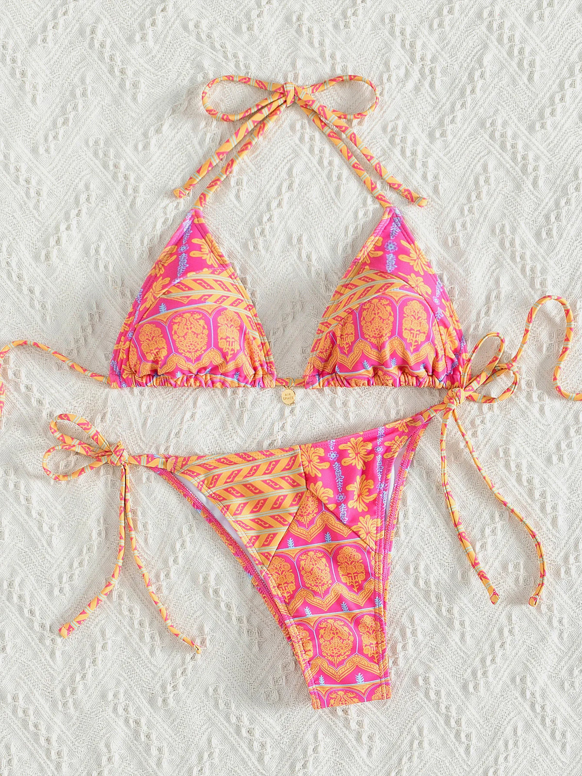 Bikini Floral 2025 — Conjunto de Dos Piezas con Estampado