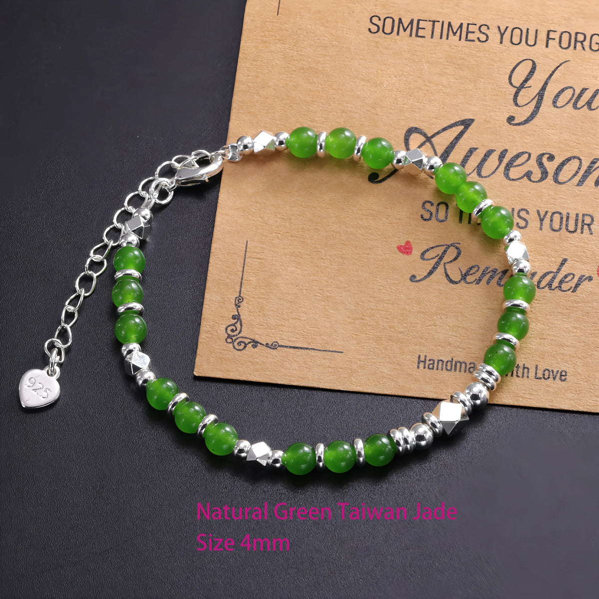 925 Sterling Silver Bracelet For Women Star Beaded Adjustable Chains Bracelets And Bangles Jewelry Accessories Wholesale Gift
