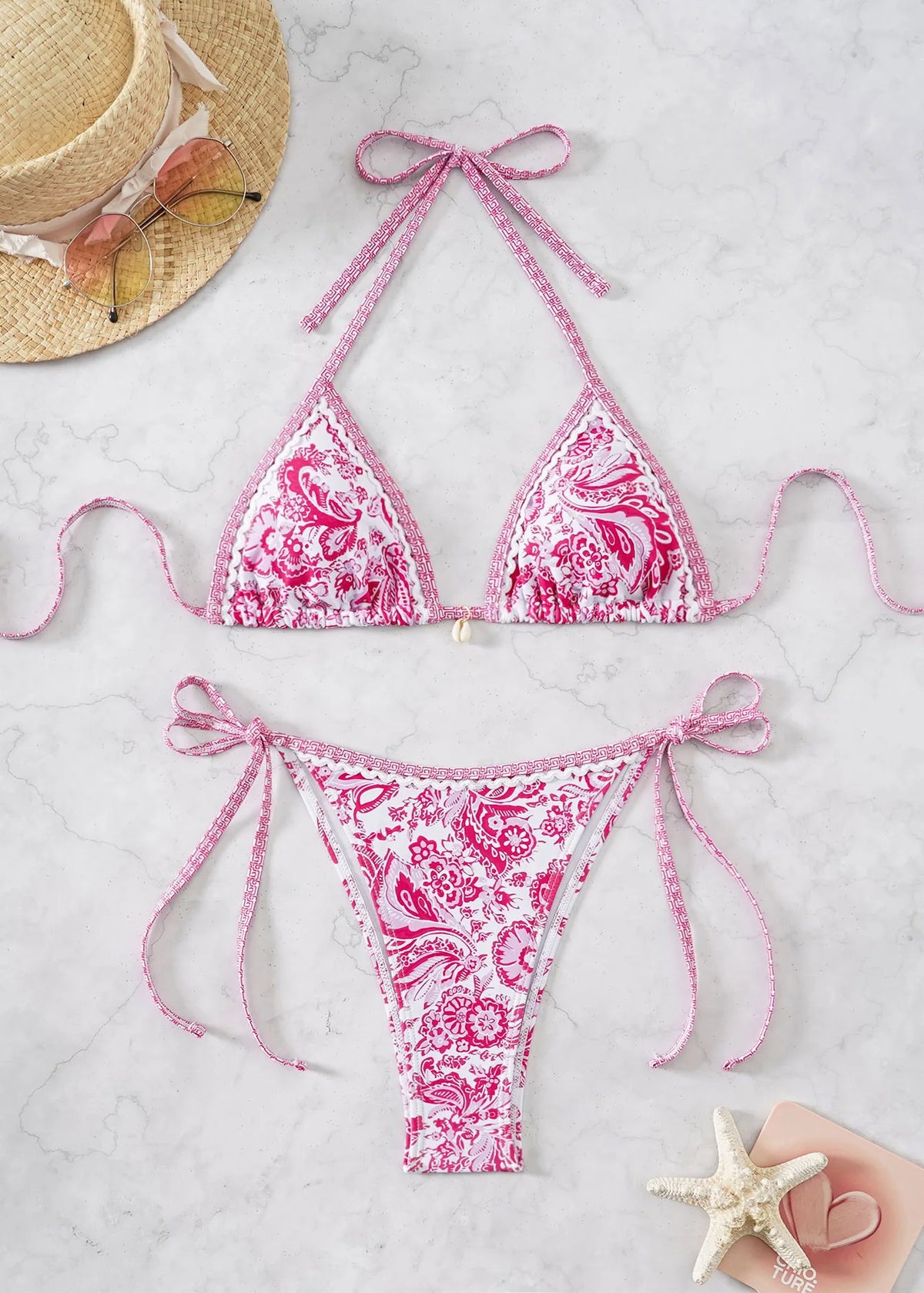 Bikini Floral 2025 — Conjunto de Dos Piezas con Estampado