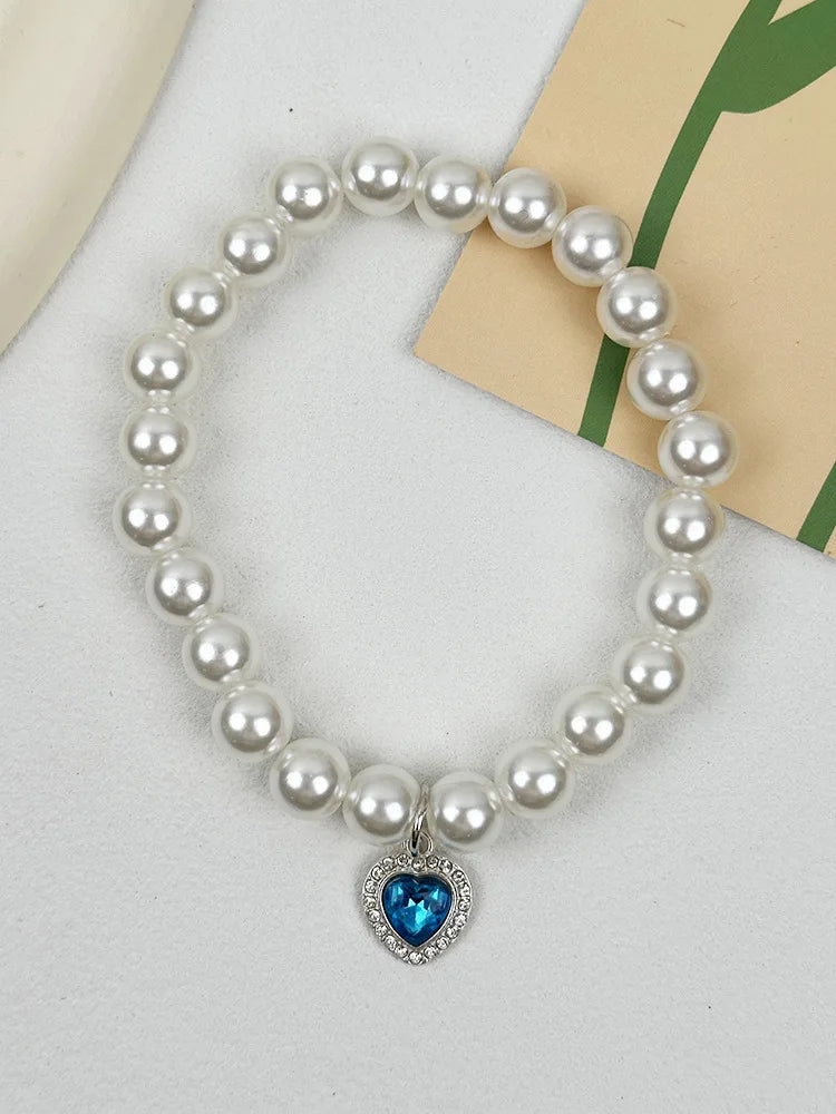 Collar de Perlas Estilo Princesa para Perros y Gatos - Accesorio de Joyería para Mascotas