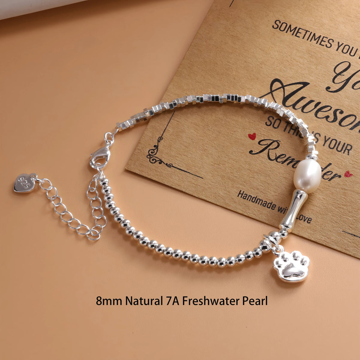 925 Sterling Silver Bracelet For Women Star Beaded Adjustable Chains Bracelets And Bangles Jewelry Accessories Wholesale Gift