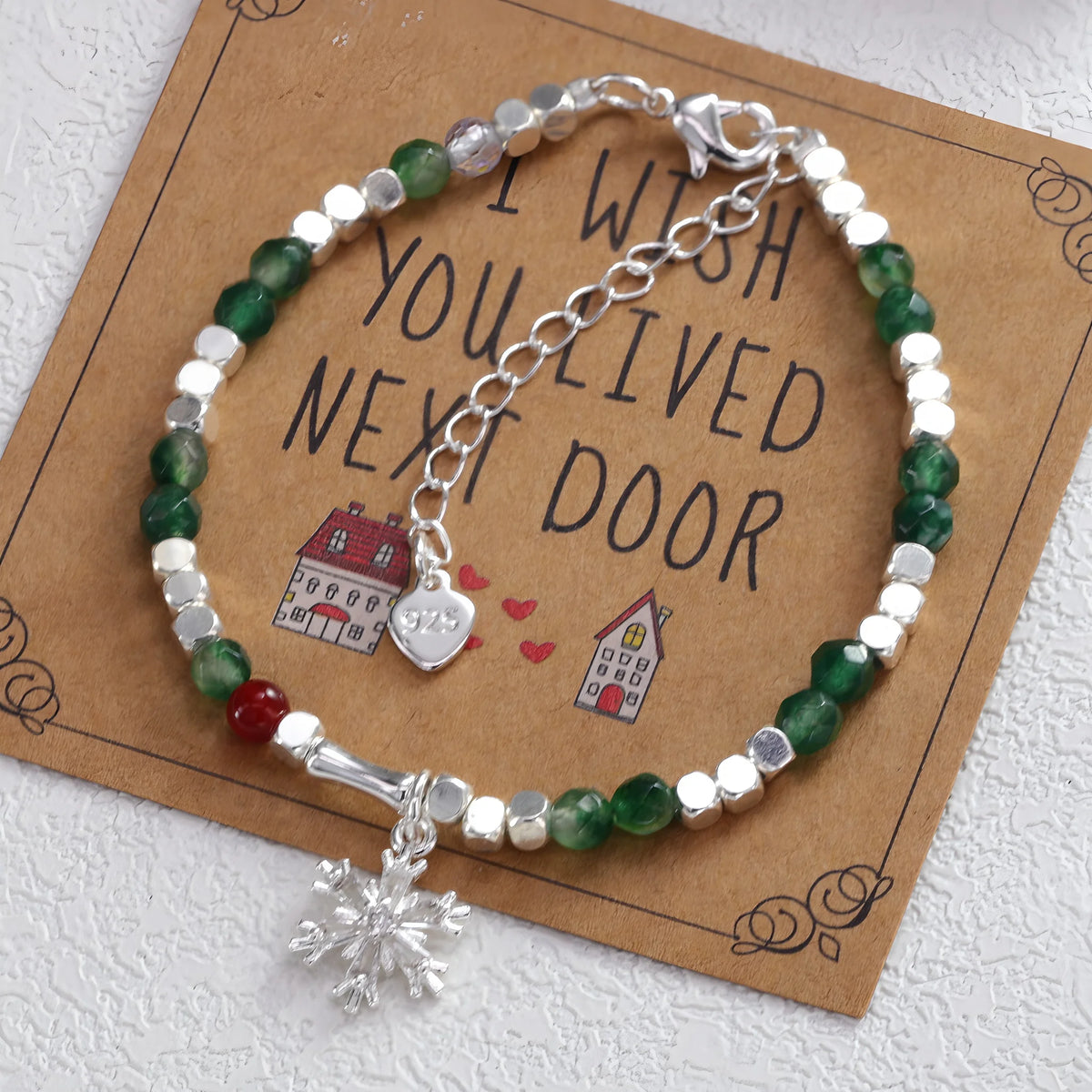 925 Sterling Silver Bracelet For Women Star Beaded Adjustable Chains Bracelets And Bangles Jewelry Accessories Wholesale Gift