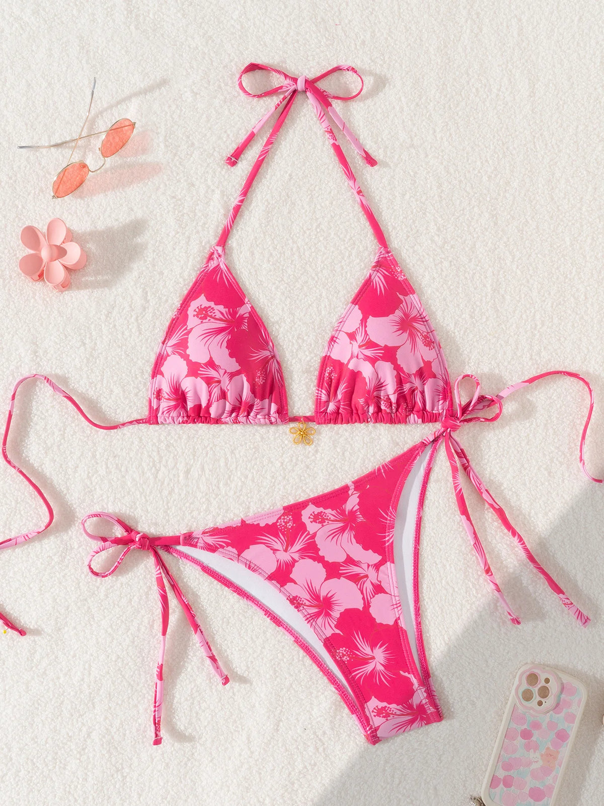 Bikini Floral 2025 — Conjunto de Dos Piezas con Estampado