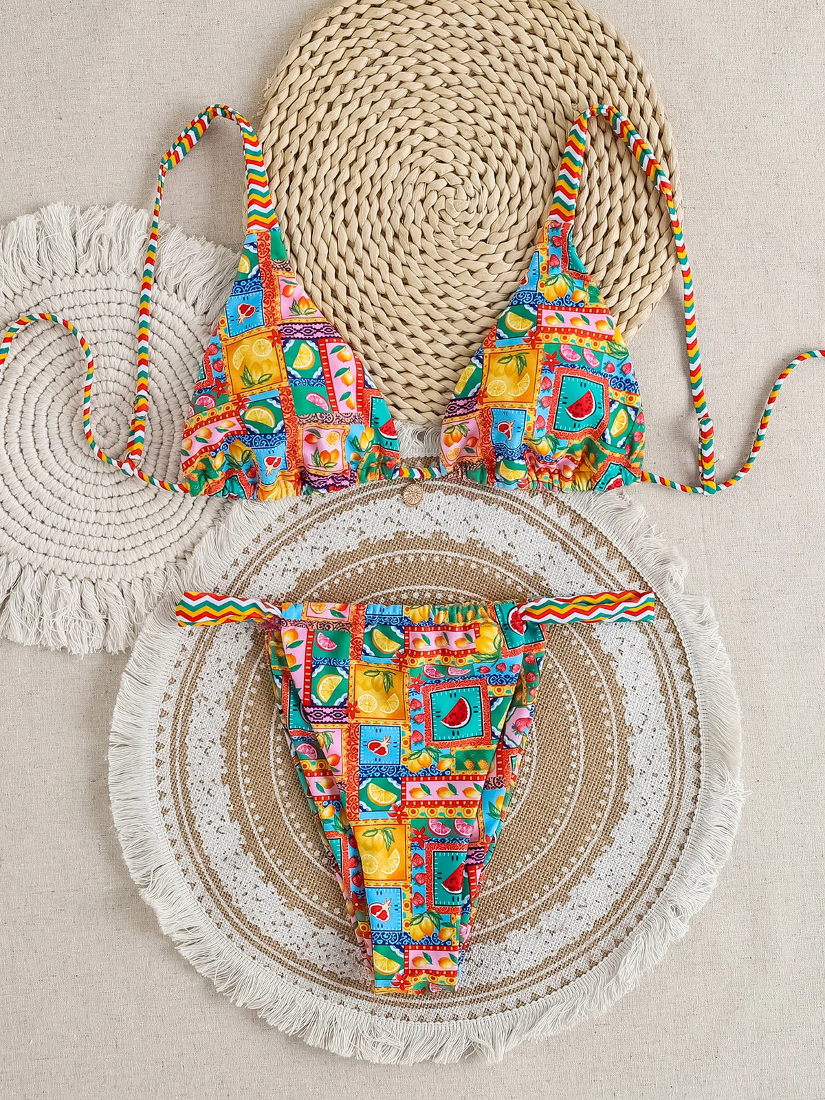 Bikini Floral 2025 — Conjunto de Dos Piezas con Estampado