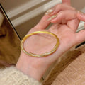 S925 sterling silver bracelet handmade brushed Mobius bracelet light luxury twisted rope twist bracelet women
