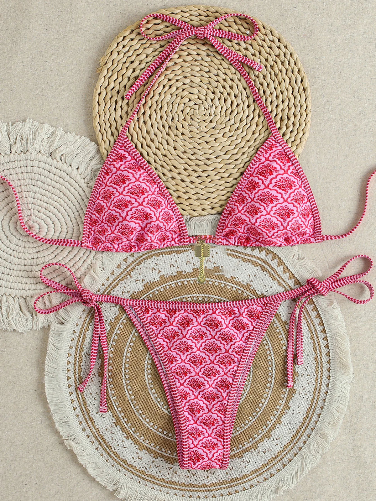 Bikini Floral 2025 — Conjunto de Dos Piezas con Estampado