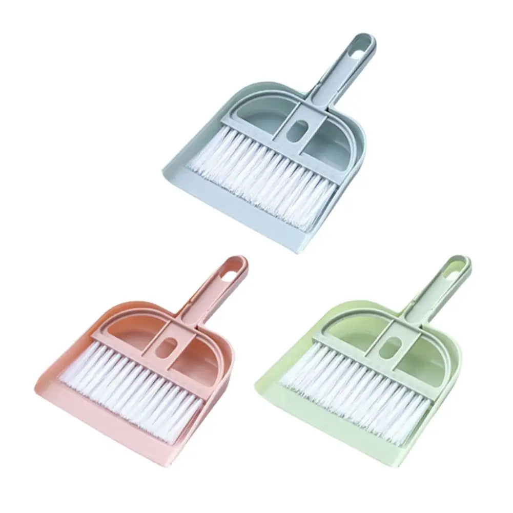 Set de Recogedor y Escoba para Mascotas - Limpieza para Gatos, Conejos y Cobayas