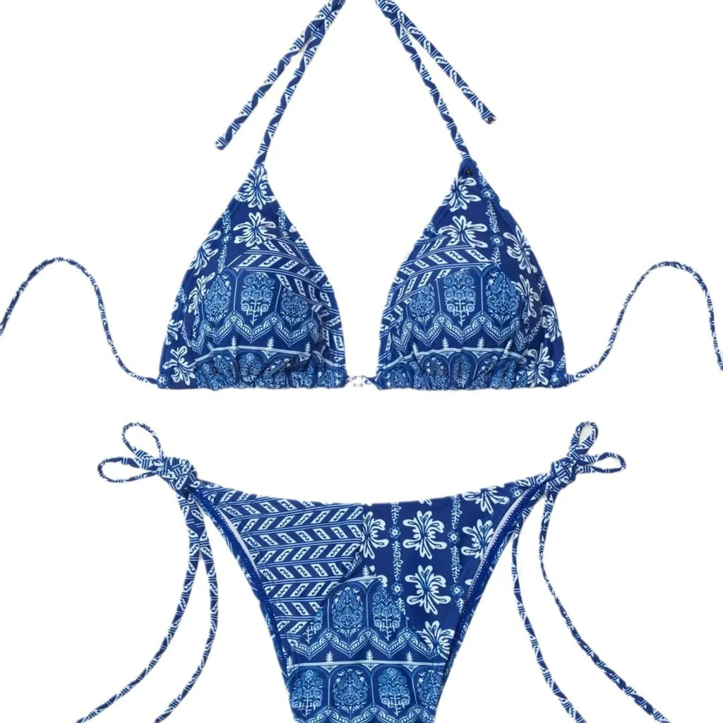 Bikini Floral 2025 — Conjunto de Dos Piezas con Estampado