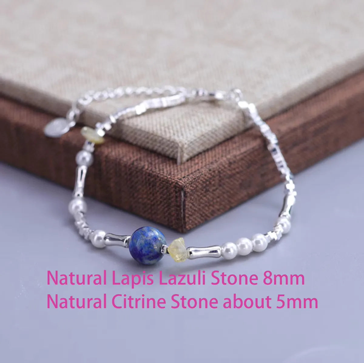 925 Sterling Silver Bracelet For Women Star Beaded Adjustable Chains Bracelets And Bangles Jewelry Accessories Wholesale Gift