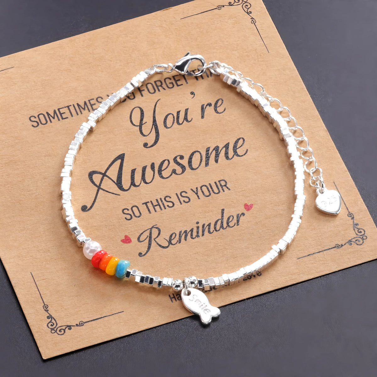 925 Sterling Silver Bracelet For Women Star Beaded Adjustable Chains Bracelets And Bangles Jewelry Accessories Wholesale Gift