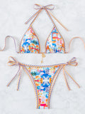Bikini Floral 2025 — Conjunto de Dos Piezas con Estampado