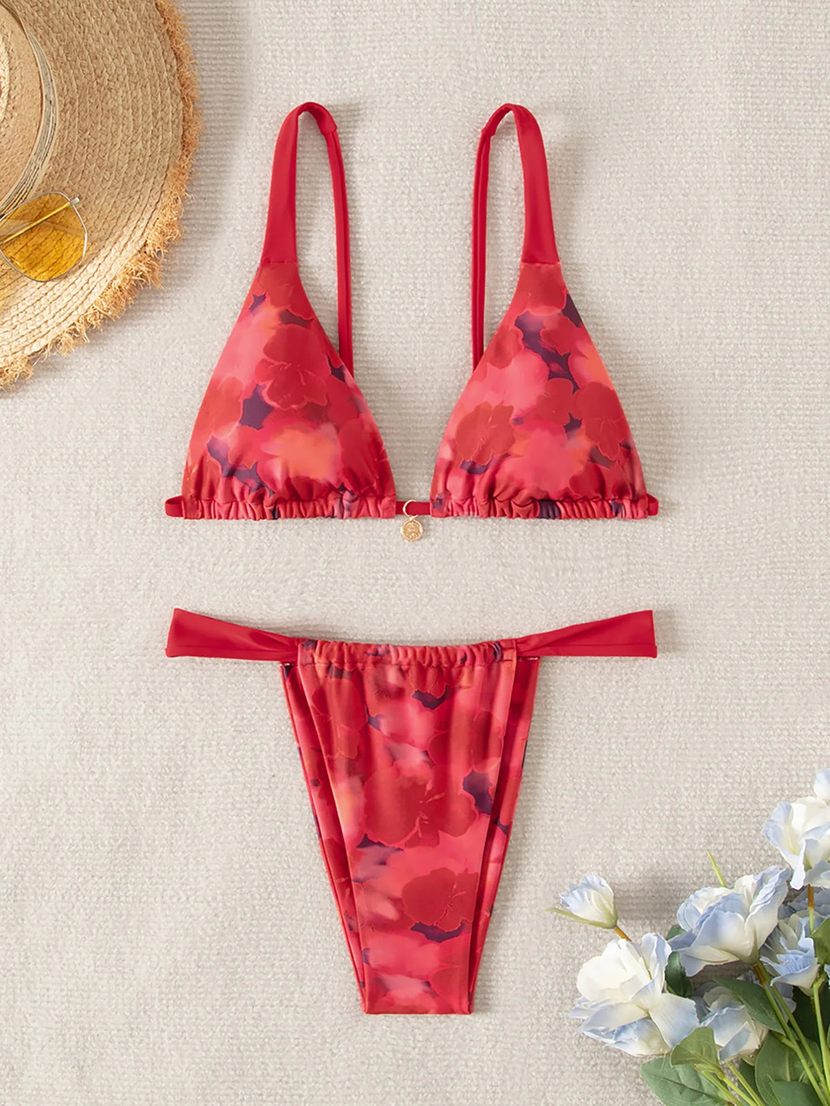 Bikini Floral 2025 — Conjunto de Dos Piezas con Estampado