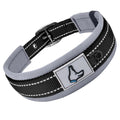 Collar Acolchado Reflectante para Perros Pequeños, Medianos y Grandes - Nylon Resistente Ajustable